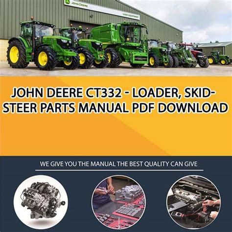 john deere ct332 skid steer|john deere ct332 manual.